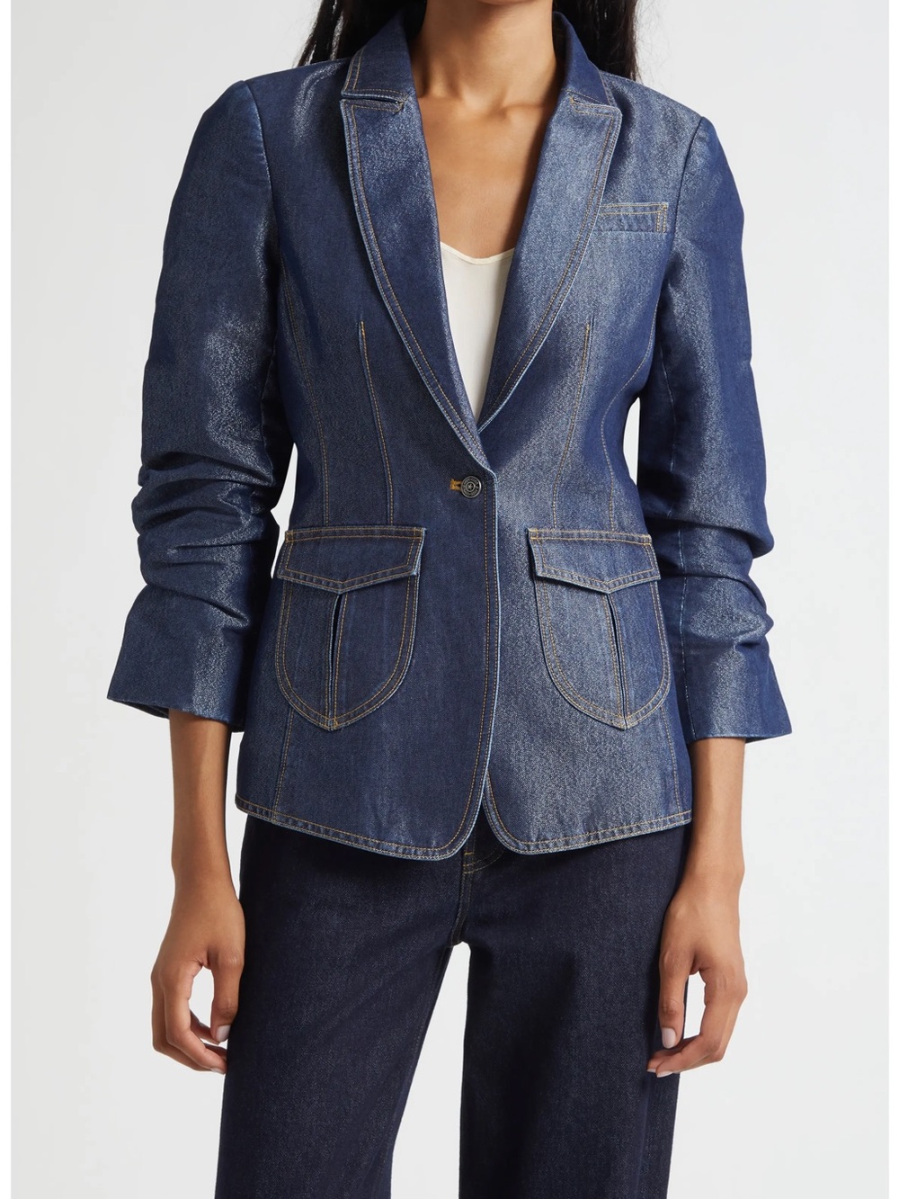 Cinq a Sept Louisa Denim Blazer